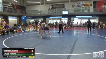 132 lbs Champ. Round 1 - Landon Turner, Harpeth Takedown Club vs Jacob Mowad, Lafayette Scrappers Wrestling