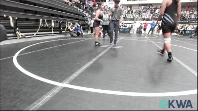138 lbs Consolation - Trinity Oldman, Darko Valley Wolf Pack vs Nevaeh Dorsey, Midwest City Bombers Youth Wrestling Club