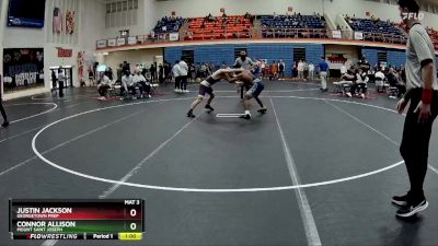 150 lbs Cons. Round 4 - Justin Jackson, Georgetown Prep vs Connor Allison, Mount Saint Joseph