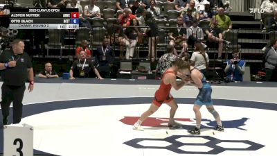 67 Finals Champ. Round 2 - Alston Nutter, Army (WCAP) vs Otto Black, NYAC/Colorado Top Team Wrestling Club