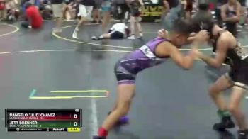 60 lbs Round 5 (6 Team) - DAngelo `lil D` Chavez, Untouchables Purple vs Jett Brenner, Steel Valley Psychos