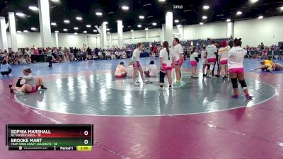 125 lbs Round 2 (8 Team) - Shelby Barnett, Team Montana Gold vs Corah Linnaus, Nebraska Widow Makers