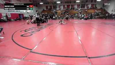 69-73 lbs Round 5 - Raef Collins, Ridgecrest Wrestling Club vs Mateo Loza, Rough House