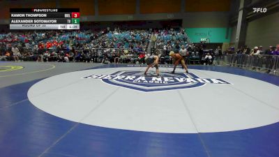 157 lbs Round Of 32 - Kamon Thompson, Box Elder vs Alexander Sotomayor, Temecula Valley