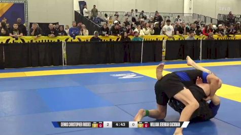 William Jeremiah Sackman vs Dennis Christopher Rhodes 2024 World IBJJF Jiu-Jitsu No-Gi Championship