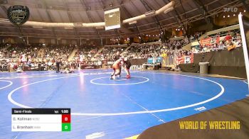 130 lbs Semifinal - George Kollman, Nebraska Boyz vs Lex Branham, Vian Wrestling Club