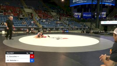 148 lbs Cons 4 - Cassandra Gonzales, MN vs Mackenna Webster, MI