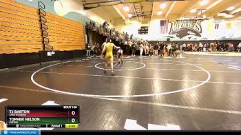 106 lbs Semifinal - Tj Barton, Lake Stevens vs Topher Nelson, Kamiak