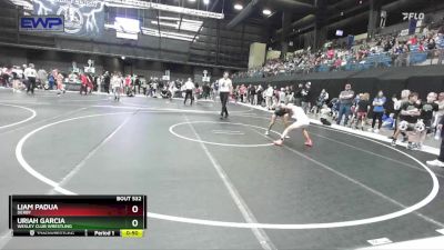 72 lbs Cons. Round 2 - Liam Padua, Derby vs Uriah Garcia, Wesley Club Wrestling