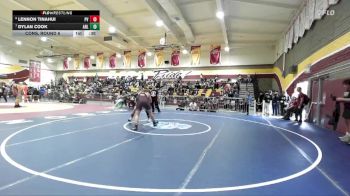 190 lbs Cons. Round 6 - Dylan Cook, Arlington vs Lennon Tinahui, Paloma Valley