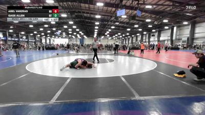 182 lbs Round Of 16 - Abel Varzeas, MA vs Gage Allen, MT