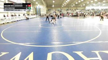 120 lbs Round Of 32 - William Shallenberger, UT vs Jack Procter, GA