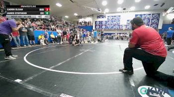 55 lbs Quarterfinal - Caden Sloan, Morrison Takedown Club vs James Stephens, Chickasha Youth Wrestling
