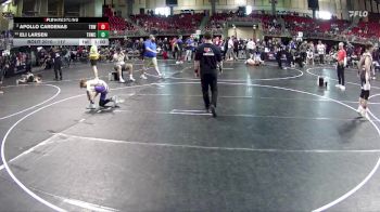 117 lbs Champ. Round 1 - Eli Larsen, Tekamah Herman Wrestling Club vs Apollo Cardenas, The Best Wrestler
