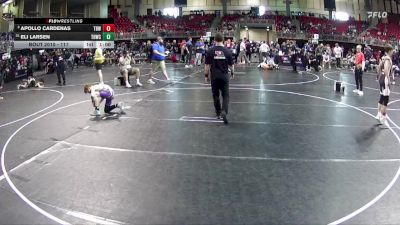 117 lbs Champ. Round 1 - Eli Larsen, Tekamah Herman Wrestling Club vs Apollo Cardenas, The Best Wrestler