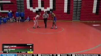 152 lbs Round 2 - Sage Rosario, Daphne vs Trinity Carter, Weaver