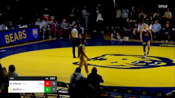 149 lbs Benji Alanis, Northern Colorado vs Logan Gioffre, Missouri