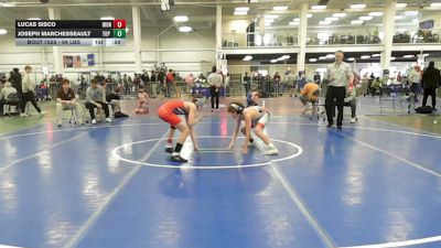 94 lbs Consi Of 8 #2 - Lucas Sisco, Iron Faith WC vs Joseph Marchesseault, Top Flight Wr Ac