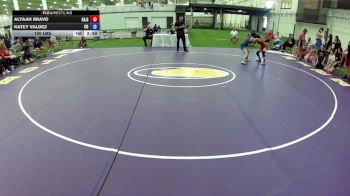 100 lbs Alyaah Bravo, California Blue vs Katey Valdez, Colorado