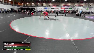 149 lbs Quarterfinal - Elijah Larsen, Grand View (Iowa) vs Dougie Swanson, Providence (Mont.)