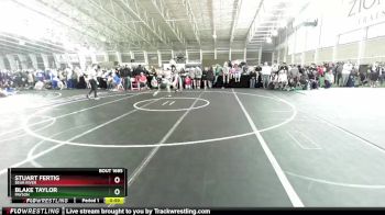126 lbs Cons. Round 3 - Stuart Fertig, Bear RIver vs Blake Taylor, Payson