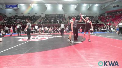 96 lbs Consi Of 4 - Jacob Meshaya, Mcalester Youth Wrestling vs Trevor McGee, Vinita Kids Wrestling