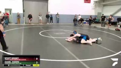 152 lbs Round 2 - Daniel Anders, Fairbanks Wrestling Club vs Wyatt Kenney, Juneau Youth Wrestling Club Inc.