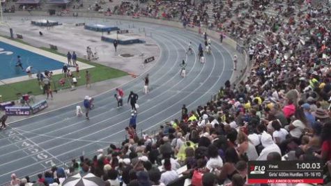 2026 AAU Junior Olympic Games - Youth Girls' 400m Hurdles, Prelims 1 - Age 17-18