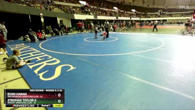 Rookie K-2 52 Semifinal - Stedman Taylor Ii, Grizzly Wrestling Club vs Evan Haran, Williamsburg Wrestling Club