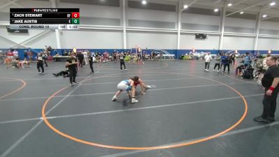138 lbs Cons. Round 10 - Jake Austin, Unattached vs Zach Stewart, Unattached
