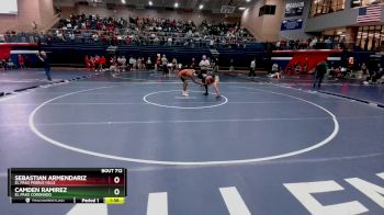 132 lbs Cons. Quarter - Camden Ramirez, El Paso Coronado vs Sebastian Armendariz, El Paso Pebble Hills