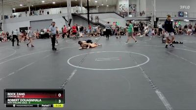 126 lbs Round 3 (8 Team) - Rock Zang, Cavalier WC vs Robert Douagnmala, New England Gold