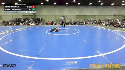 52 lbs Rr Rnd 2 - Aspen Zamitalo, Potentially Dangerous vs Johnny Weisinger, Mat Union Misfits 9U 1