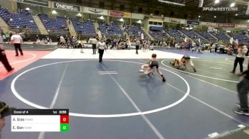 83 lbs Consi Of 4 - Adam Sias, Pomona Elite vs Ethan Ban, Team Montana