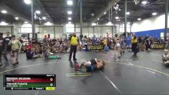 112 lbs Round 2 (6 Team) - Braiden Wilborn, Ares vs Trevor Fugate, Death Squad