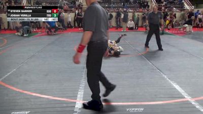 75_B lbs 3rd Place - Steven Barker, Bensalem vs Josiah Verilla, Tyrone