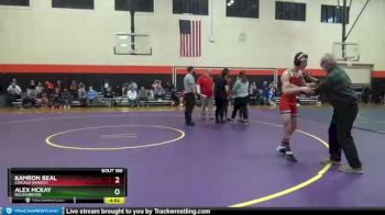 138 lbs Cons. Round 1 - Kamron Beal, Chicago (MARIST) vs Alex Mckay, BOLINGBROOK