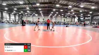 160 lbs Prelims - Bransen Byrd, Team Barracuda vs Cole Spencer, Quest School Of Wrestling Black