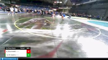 170 lbs 1st Place Match - Selena Mares-Castro, Mat Demon Wrestling Club vs Karlee Brummett, Mat Demon Wrestling Club