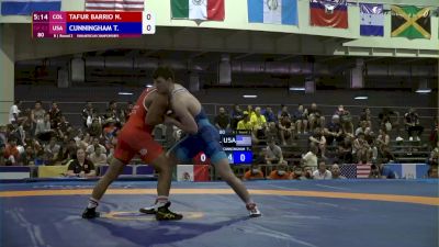 82 kg - Nestor Tafur, COL vs Tyler Cunningham, USA