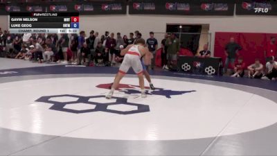 92 Final kg Champ. Round 1 - Gavin Nelson, Minnesota - RTC vs Luke Geog, Ohio RTC/ Titan Mercury Wrestling Club (TMWC)