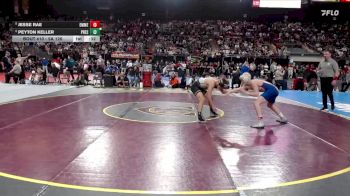 5A 126 lbs 3rd Place Match - Jesse Rae, Emmett vs Peyton Keller, Preston