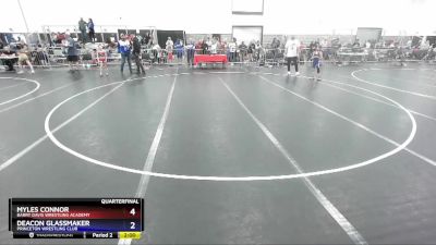 63 lbs Quarterfinal - Myles Connor, Barry Davis Wrestling Academy vs Deacon Glassmaker, Princeton Wrestling Club