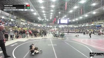 43 lbs Consi Of 8 #2 - Julian Leos, Valley WC vs Trenton Valdes, La Veta Raptors
