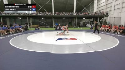 135 lbs Catherine Diehl, Illinois vs Cara Prock, Oklahoma