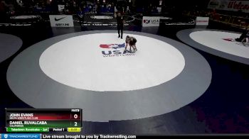 56 lbs Champ. Round 1 - John Evans, Delta Wrestling Club vs Daniel Ruvalcaba, California