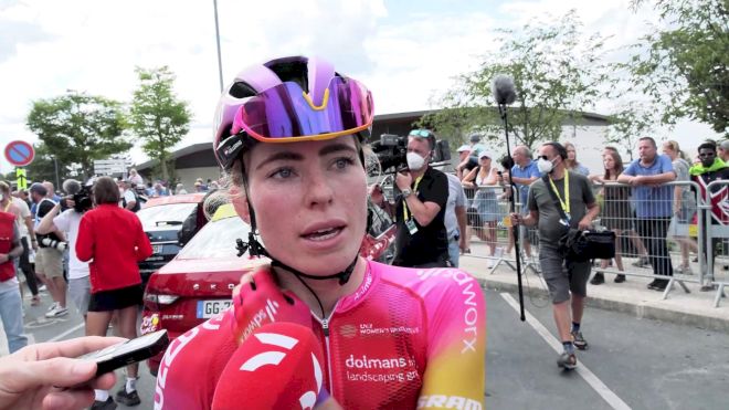 Demi Vollering: Course Felt Slippery And It Caused Crash In The Corner