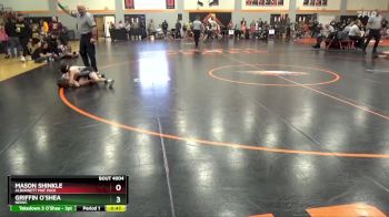 PW-12 lbs Quarterfinal - Mason Shinkle, Alburnett Mat Pack vs Griffin O`Shea, NEIWC