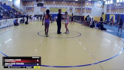 139 lbs Semifinal - Geraldine Honore, South Dade vs Julianna Caisse, Florida Phoenix