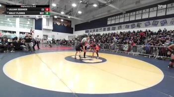 140 lbs Cons. Round 2 - Lillian Zediker, Etiwanda vs Kelly Flores, Westminster